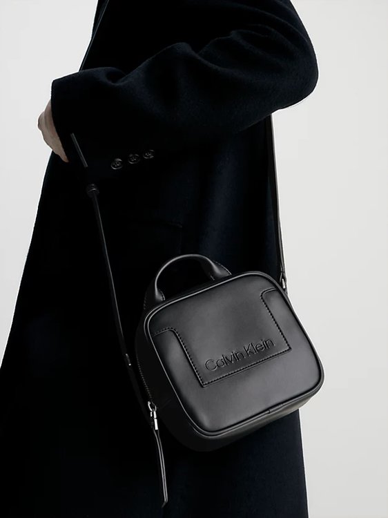 Luxusní Set Camera kabelka, Černá barva, OS