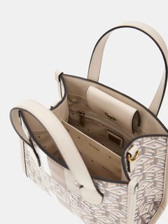 Luxusní Silvana kabelka, Béžová barva, T/U