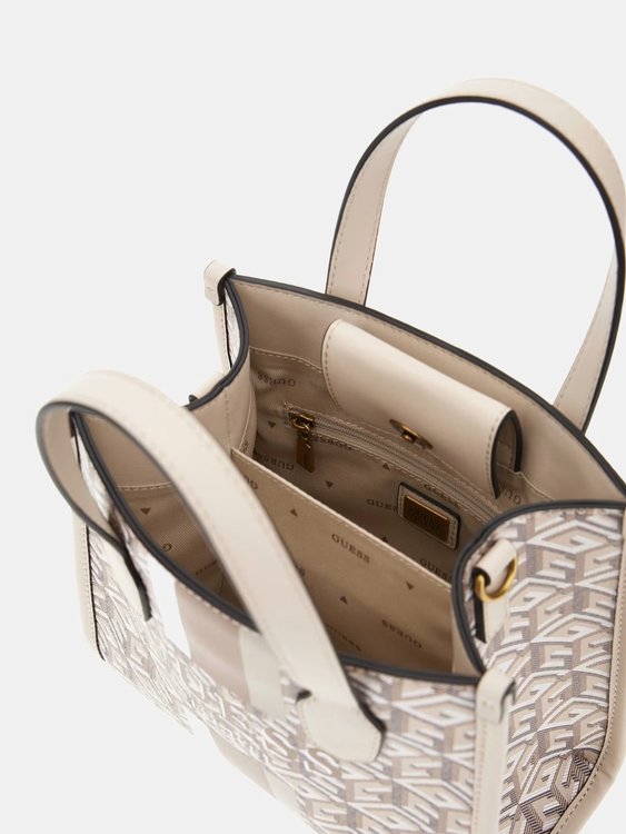 Luxusní Silvana kabelka, Béžová barva, T/U
