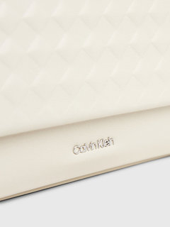 Luxusní Calvin Mini crossbody, Bílá, Krémová barva, OS