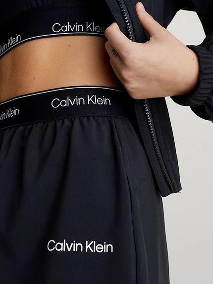 Módní Gym šortky, Černá barva, 2024