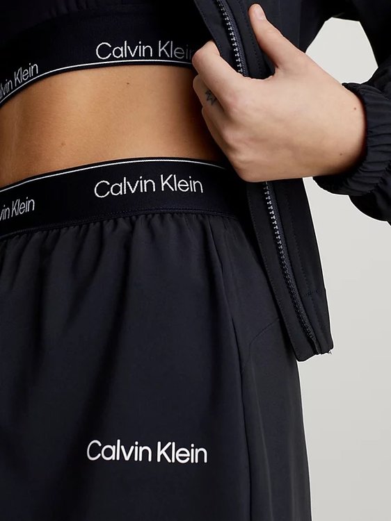 Módní Gym šortky, Černá barva, 2024