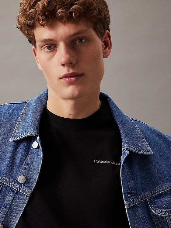 Módní CK Multibox triko, Černá barva, 2024