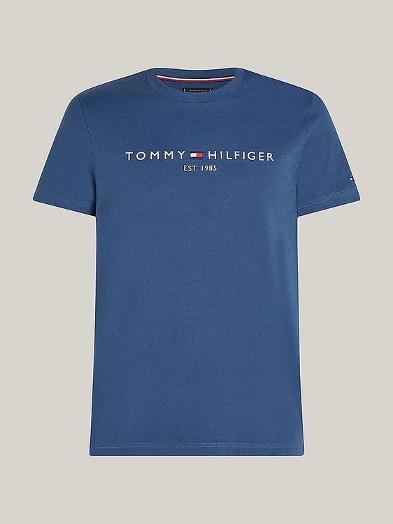 Tommy Logo triko Modrá barva Muži