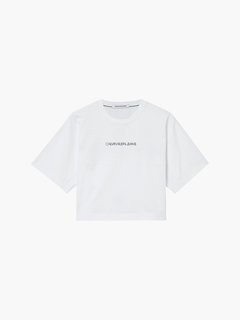 Logo triko Bílá barva Ženy