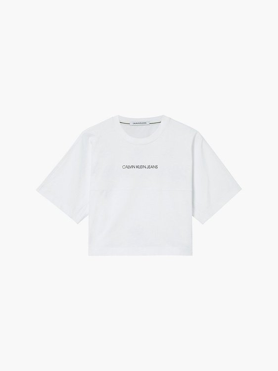 Logo triko Bílá barva Ženy