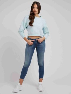 Módní Annette skinny fit džíny, Modrá barva, 2022 1