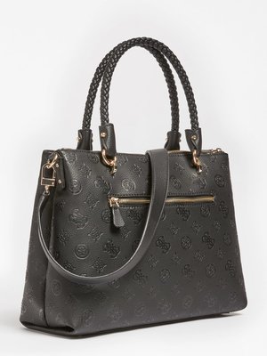 Módní Helaina hobo kabelka, Černá barva, 2022