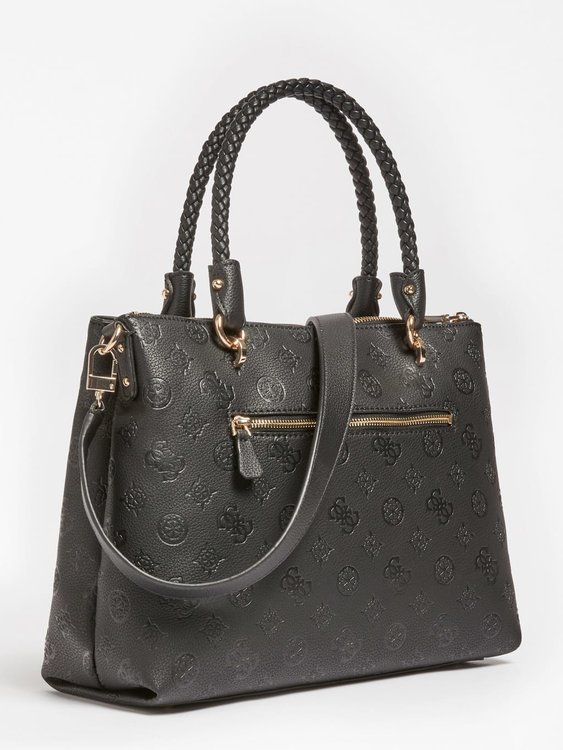 Módní Helaina hobo kabelka, Černá barva, 2022