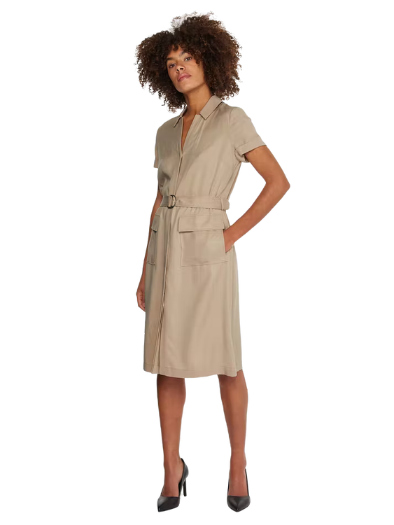 Calvin Klein – Utility šaty, Béžová barva