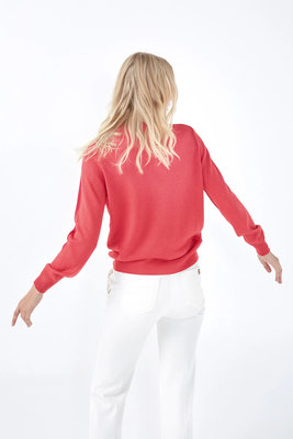 Musino svetr – Nenette, Červená barva Ženy