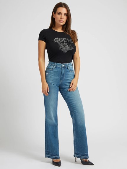 Módní Triangle logo triko, Černá barva, 2022