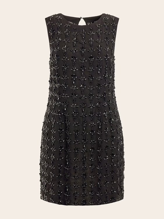 Luxusní Jeanie šaty, Černá barva, 38, 42