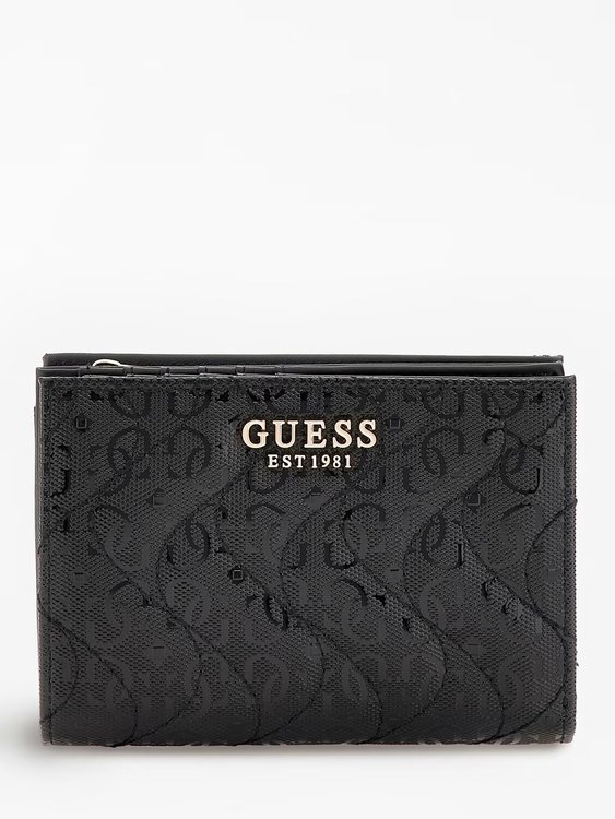 GUESS – Sasky peněženka, Černá barva