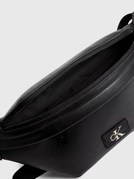 Módní Tagged crossbody, Černá barva, 2023