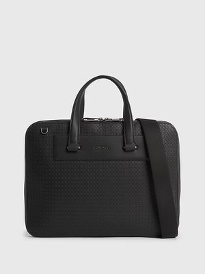 Calvin Klein Jeans – Minimalism Slim taška na notebook, Černá barva