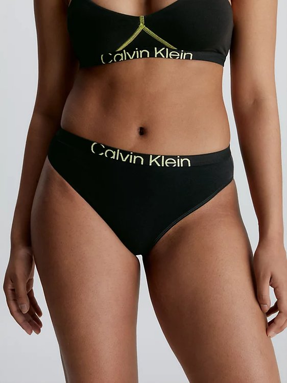 Future Shift tanga – Calvin Klein Underwear, Černá barva Ženy