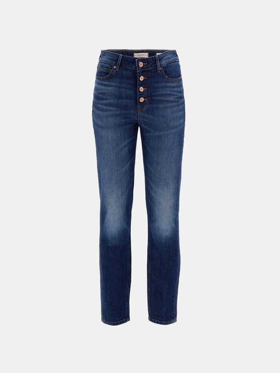 1981 Exposed Button jeans Modrá barva Ženy