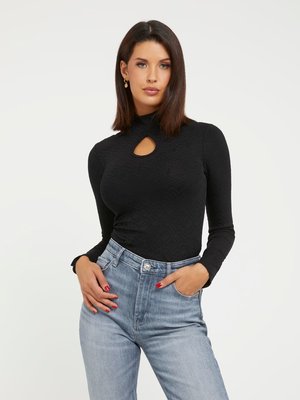 GUESS – Clio top, Černá barva