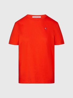 CK Embro Badge triko Červená barva Ženy