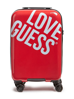 Guess – Haidee malý kufr, Červená barva