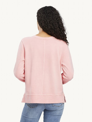 TH Mikina – Tommy Hilfiger, Růžová barva Ženy