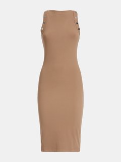 Irene šaty Béžová, Krémová barva Ženy