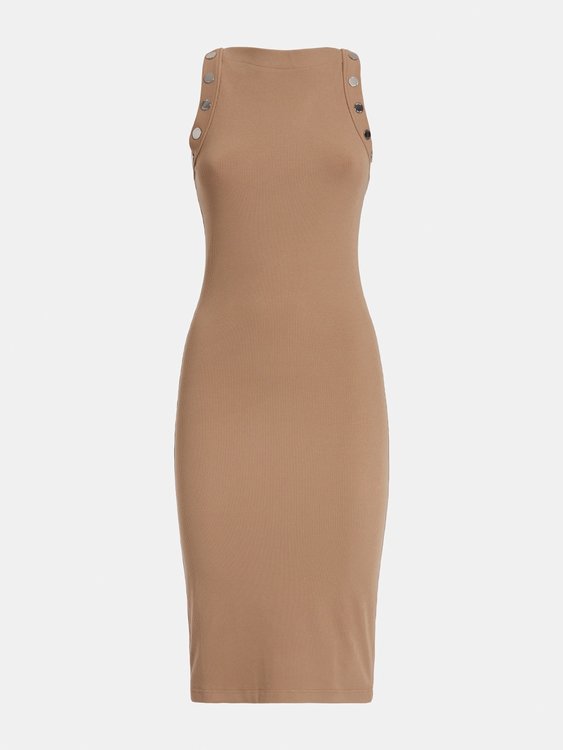 Irene šaty Béžová, Krémová barva Ženy