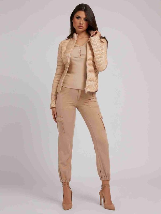 Orsola lehká bunda – Guess, Béžová barva Ženy, Ženy, Ženy 1