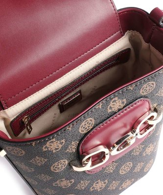 Helaina hobo kabelka – Guess, Hnědá barva Ženy