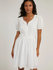 Módní Sofia šaty, Bílá barva, 2022