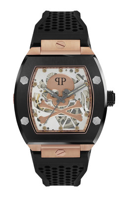 Philipp Plein – PWBAA0121-BICOLOR (IP Rose Gold & IP Black) HODINKY