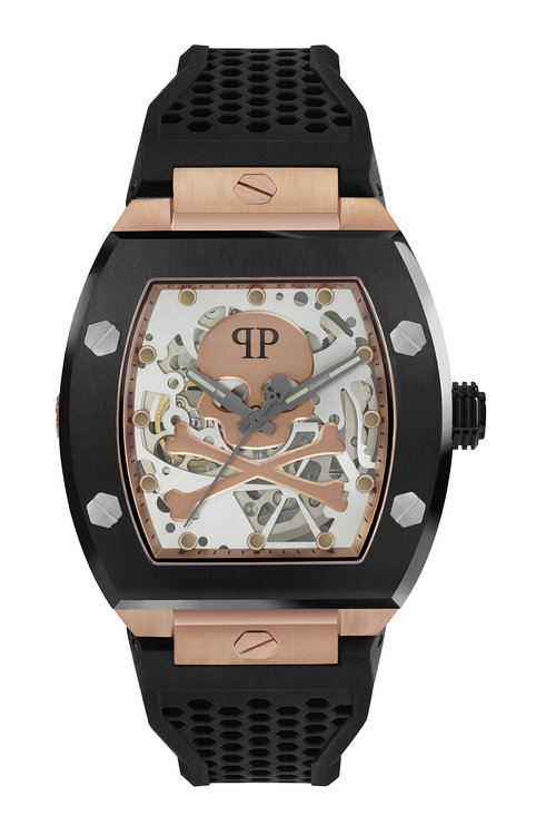 Philipp Plein – PWBAA0121-BICOLOR (IP Rose Gold & IP Black) HODINKY
