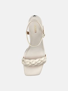 Luxusní Cadhna sandálky, Krémová barva, 38