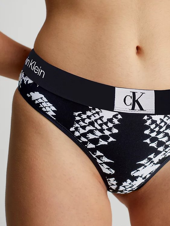 Luxusní 1996 Cotton tanga, Černá barva, XS, S, M