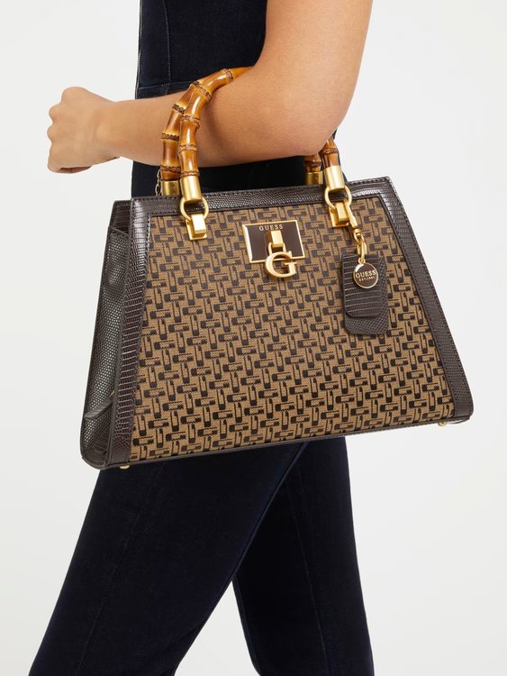 Luxusní Stephi kabelka, Hnědá barva, T/U