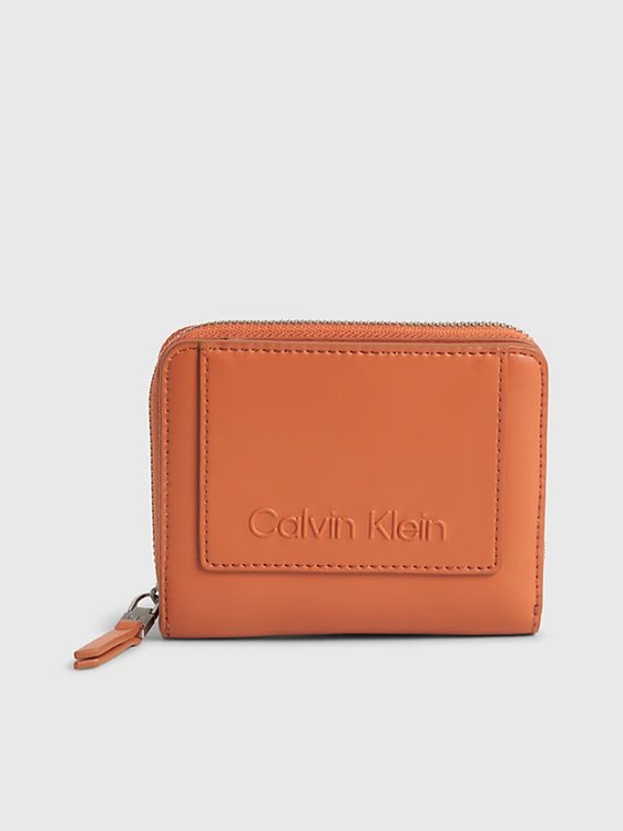 Calvin Klein Jeans – Set Zip peněženka, Oranžová barva
