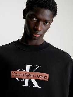 Luxusní Monologo Stencil mikina, Černá barva, S, M, L, XL