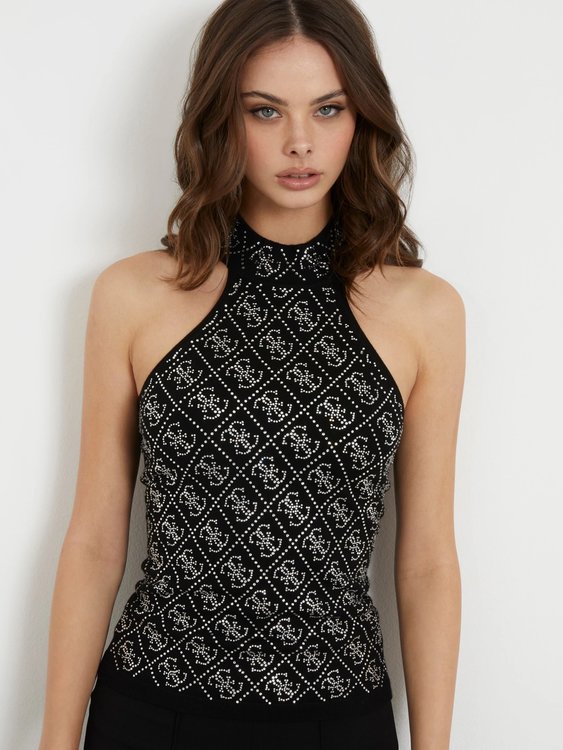 Luxusní Celeste Quattro svetr, Černá barva, XS, S, M