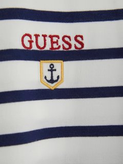 Bílá, Multi barva, All Over Stripes triko