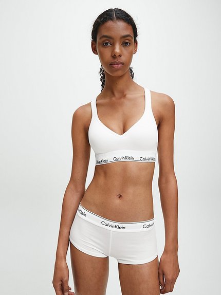 Modern Cotton podprsenka – Calvin Klein Underwear, Bílá barva Ženy
