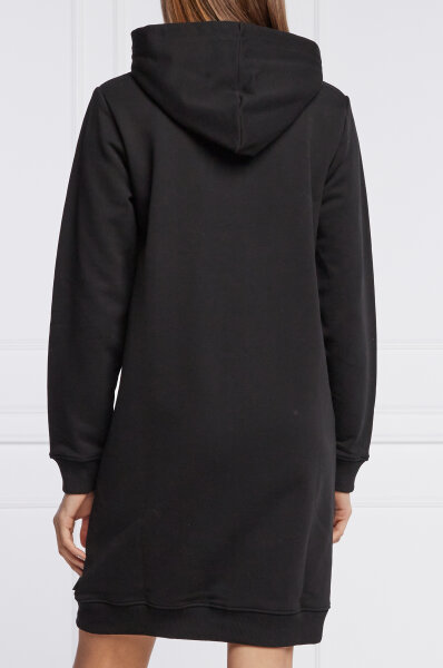 Černá barva, Bonded mikinové šaty