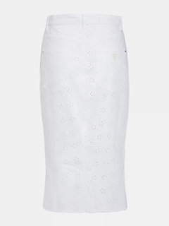 Emerson denim sukně Bílá barva Ženy