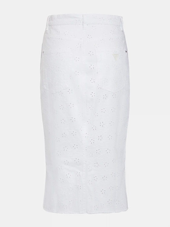 Emerson denim sukně Bílá barva Ženy