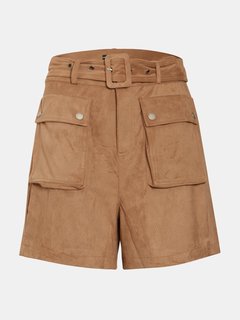 Mariangela kraťasy – Guess, Béžová, Hnědá barva Ženy, Ženy 1