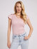 Aveline top – Guess, Růžová barva Ženy