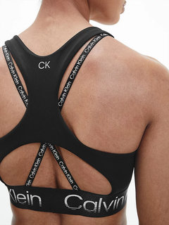 Luxusní WO sportovní podprsenka, Černá barva, XS, S, M