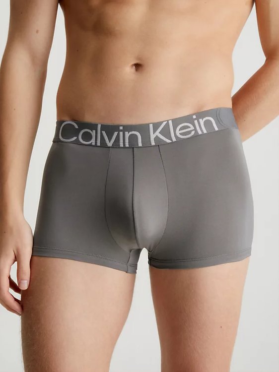 Effect Micro boxery – Calvin Klein Underwear, Šedá barva Muži