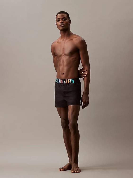 Módní Ip Pride Cotton trenky, Černá barva, 2024