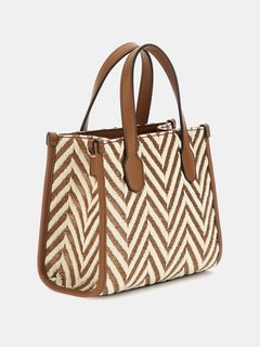 Luxusní Silvana 2 malá kabelka, Hnědá barva, T/U